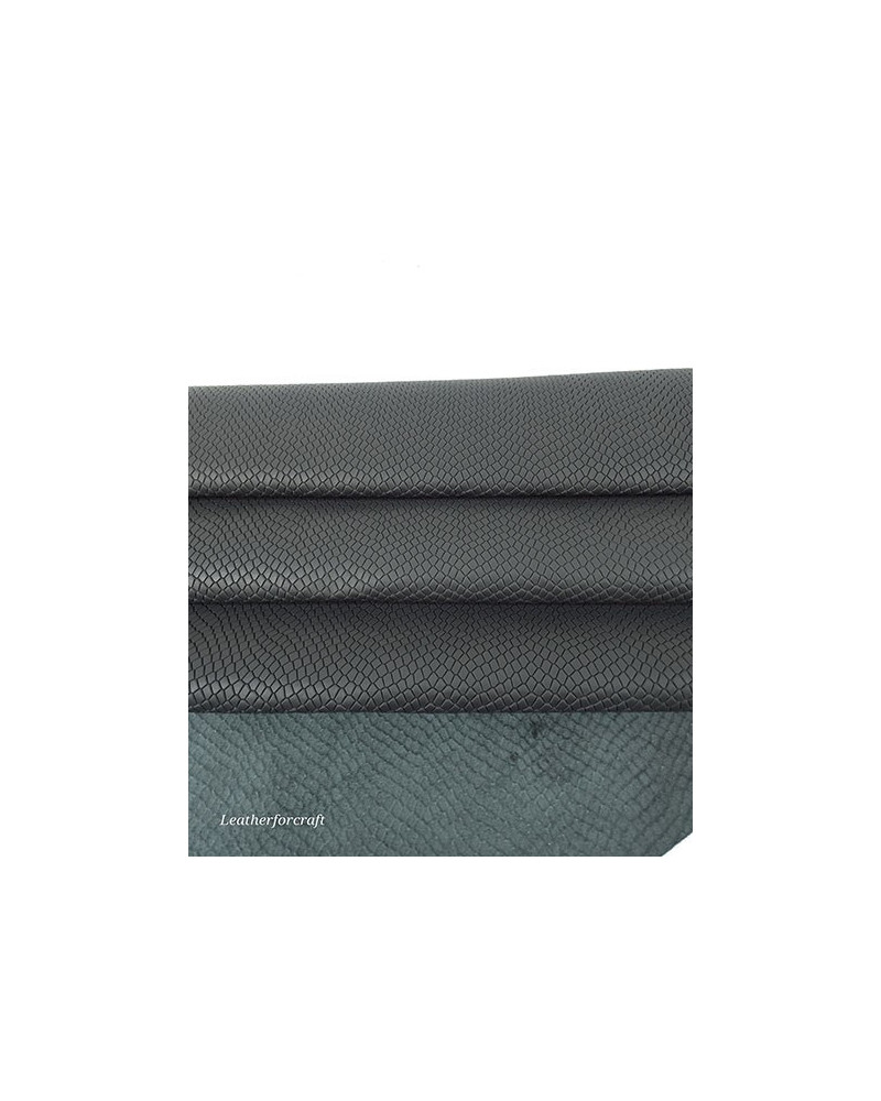 Pavement Garda Embossed Luxurious Round Natural Soft Leather