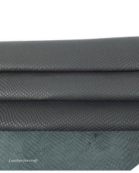 Pavement Garda Embossed Luxurious Round Natural Soft Leather