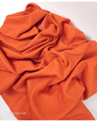 Carrot Fish Scale Soft Genuine Leather