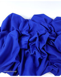 Snorkel Blue Fish Scale Soft Genuine Leather