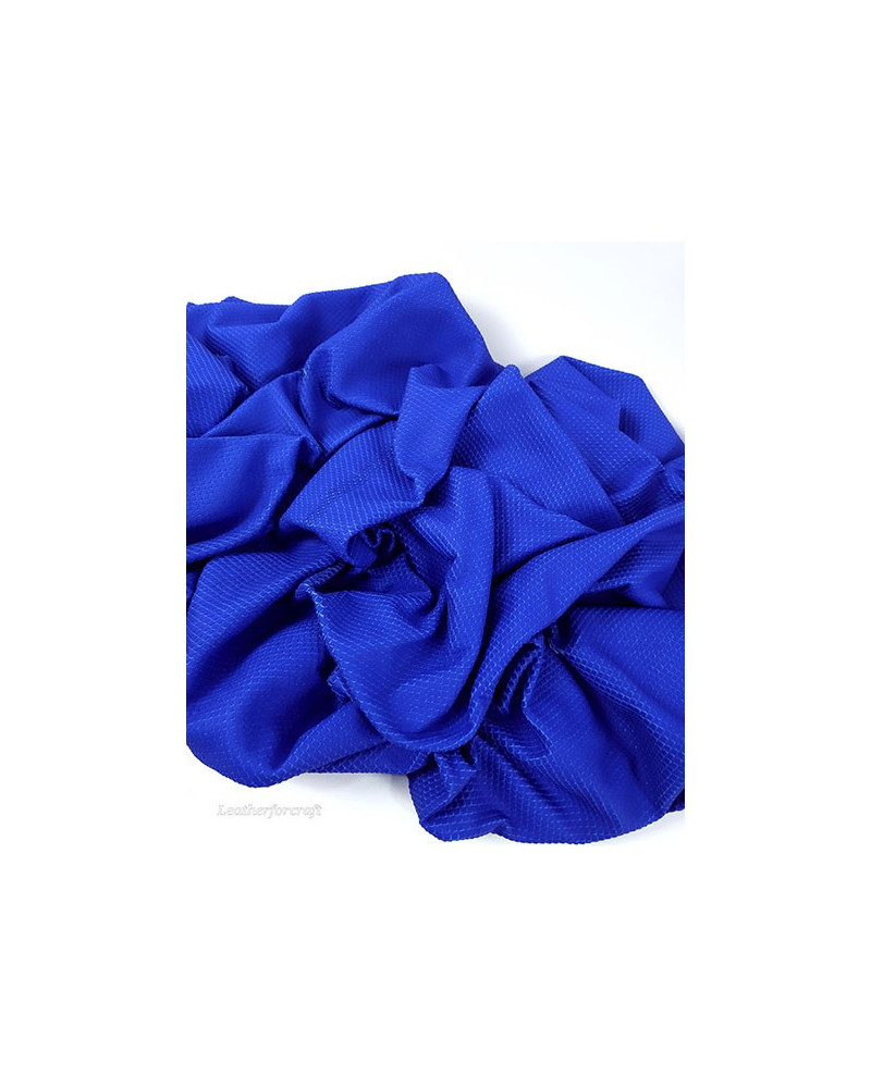 Snorkel Blue Fish Scale Soft Genuine Leather