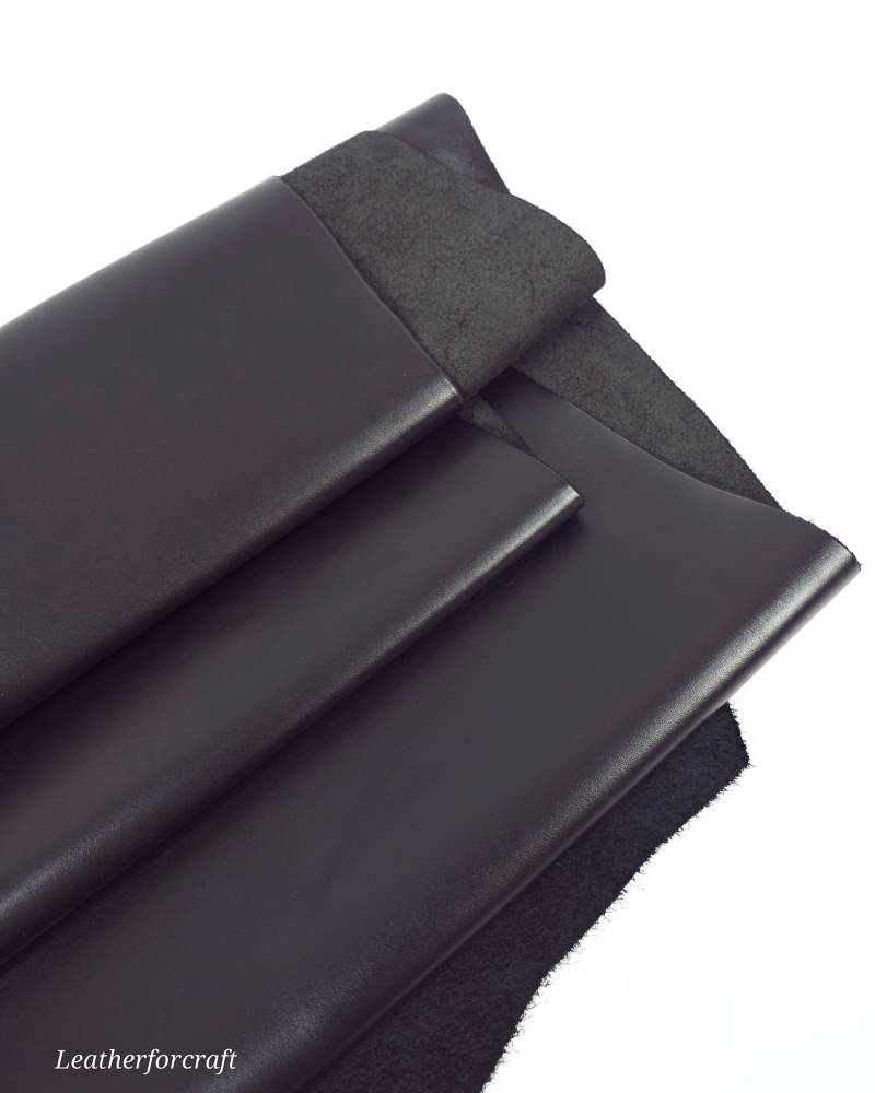 Jet Black Fiumicino Premium Soft Aniline Full Grain Calf Leather