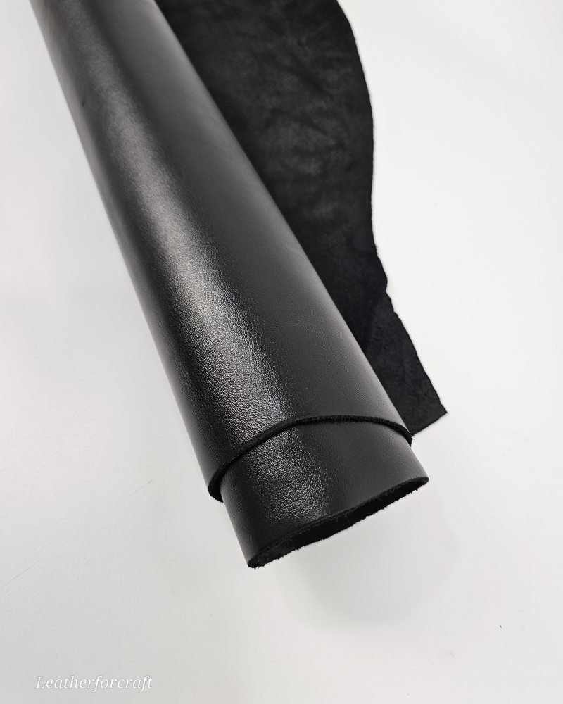 Jet Black Fiumicino Premium Soft Aniline Full Grain Calf Leather