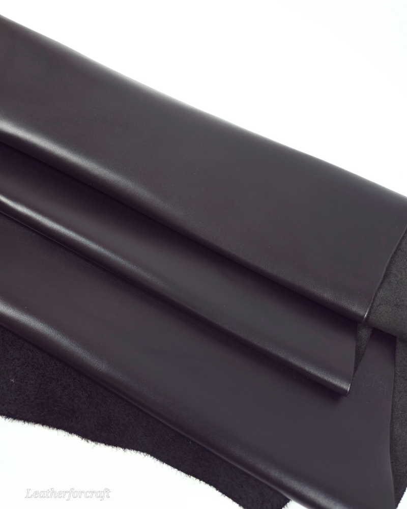 Jet Black Fiumicino Premium Soft Aniline Full Grain Calf Leather