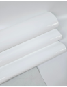 White Soft Premium Patent Varnished Leather