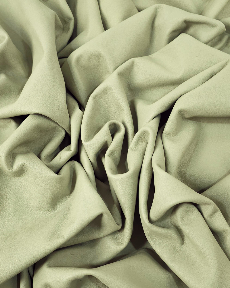 Fog Green Premium Soft Pure Lining Leather