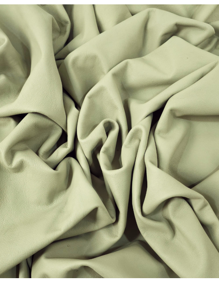 Fog Green Premium Soft Pure Lining Leather