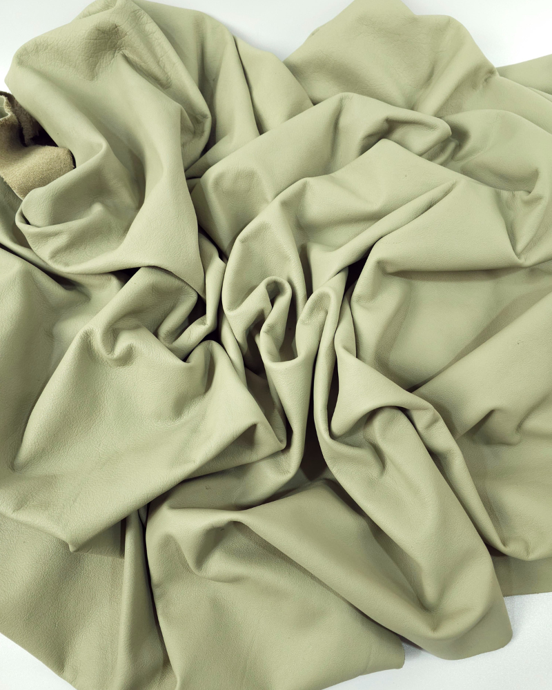 Fog Green Premium Soft Pure Lining Leather