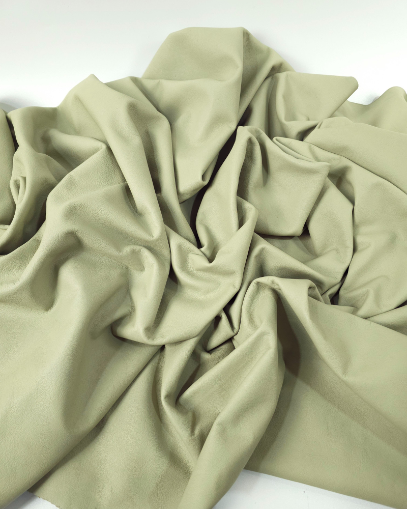 Fog Green Premium Soft Pure Lining Leather
