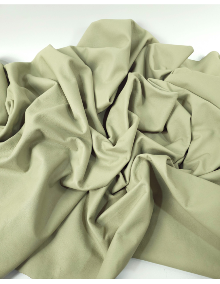Fog Green Premium Soft Pure Lining Leather