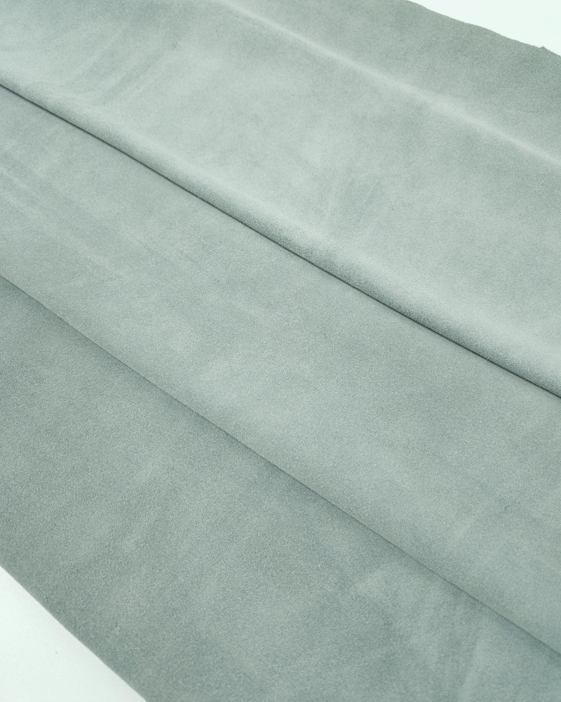 Blue Haze Berlin Lux Soft Suede Leather
