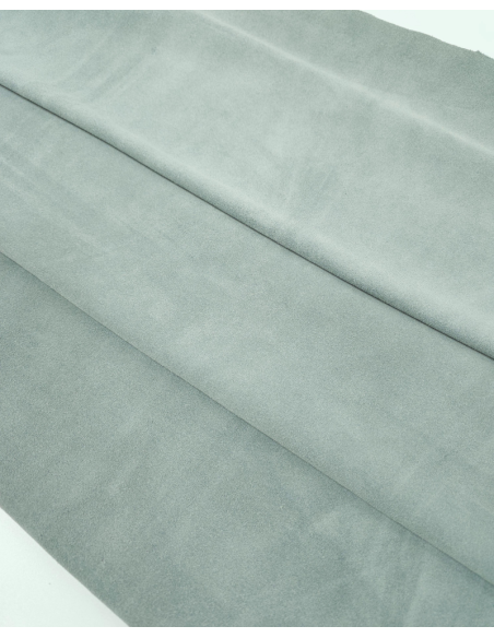 Blue Haze Berlin Lux Soft Suede Leather