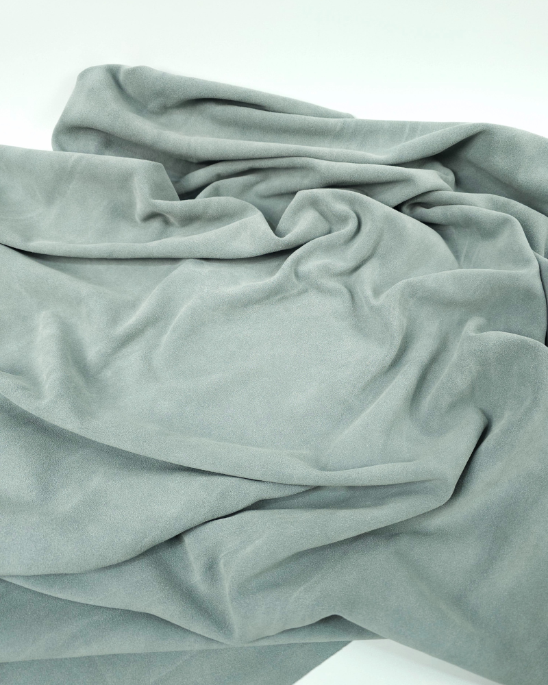 Blue Haze Berlin Lux Soft Suede Leather