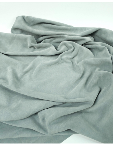 Blue Haze Berlin Lux Soft Suede Leather