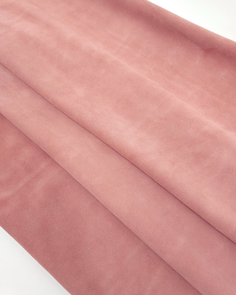 Damask Rose Berlin Soft Suede Leather