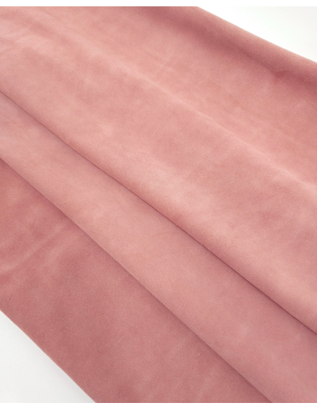 Damask Rose Berlin Soft Suede Leather