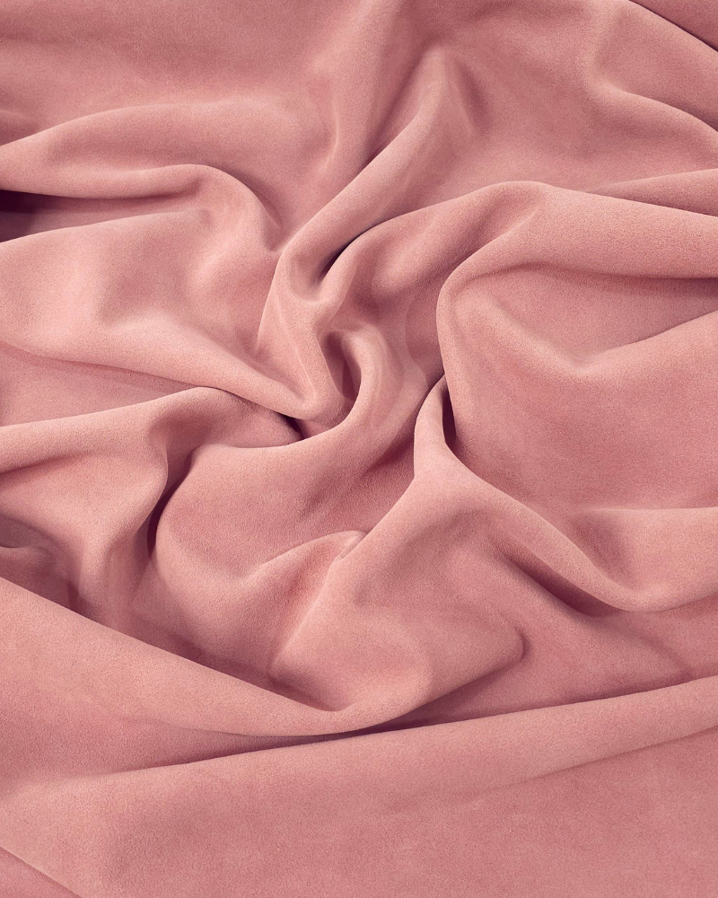 Damask Rose Berlin Soft Suede Leather