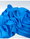 Blue Neon Natural Shine Full Grain Soft Fluorescent Nappa Leather