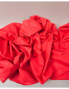 Fiery Coral Neon Natural Shine Full Grain Soft Fluorescent Nappa Leather