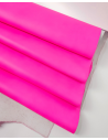 Pink Neon Natural Shine Full Grain Soft Fluorescent Aniline Leather
