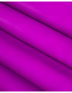 Purple Neon Natural Shine Full Grain Soft Fluorescent Aniline Leather