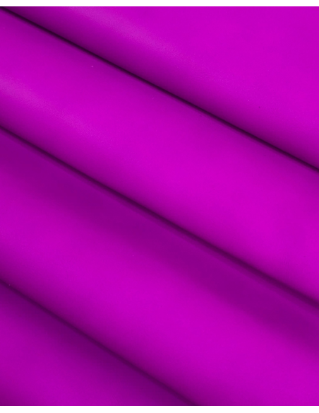Purple Neon Natural Shine Full Grain Soft Fluorescent Aniline Leather
