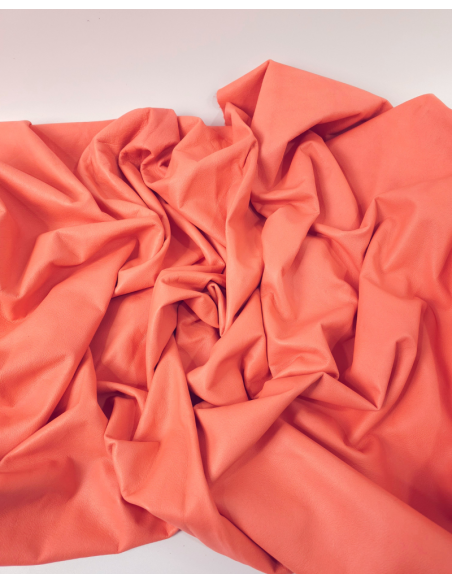 Fresh Salmon Premium Soft Pure Lining  Leather