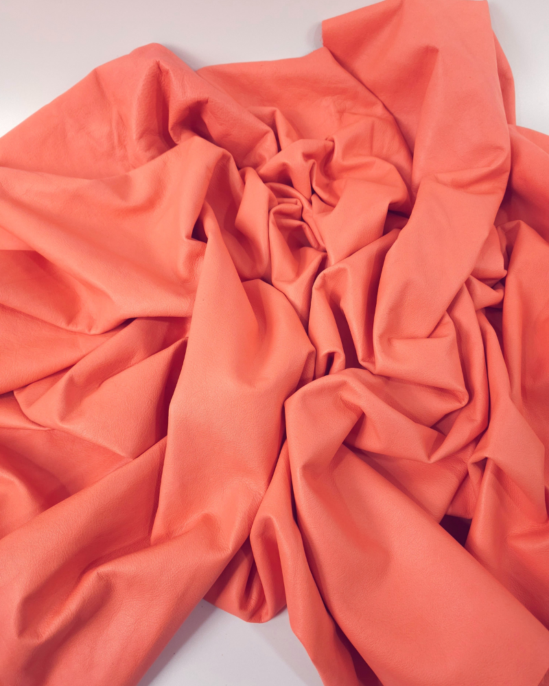 Fresh Salmon Premium Soft Pure Lining  Leather