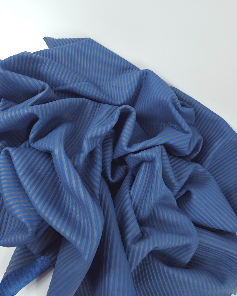 Blue Costa Nova Soft Body Pattern Leather