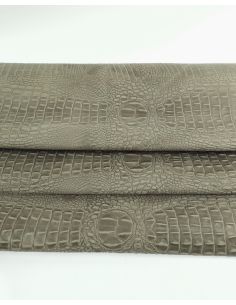 Abbey Stone Crocodile Alligator Leather Embossed Amazing Relief 0Z 2018 Leather 2