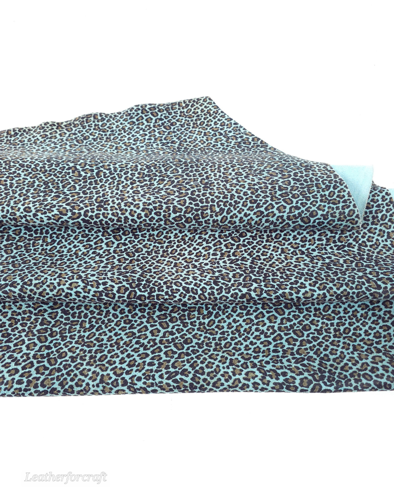 Clearwater Baby Leopard Acid Printed Soft Leather