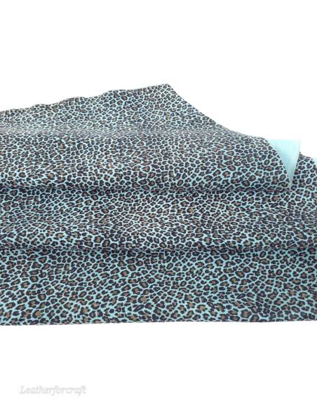 Clearwater Baby Leopard Acid Printed Soft Leather