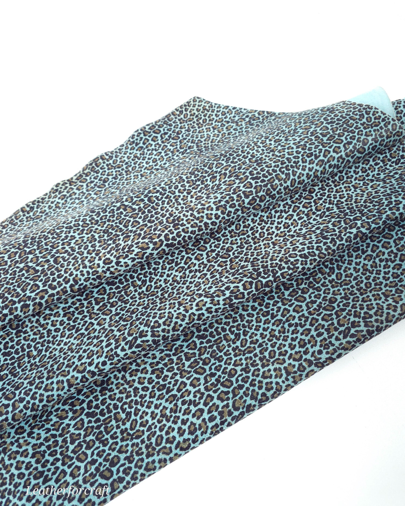 Clearwater Baby Leopard Acid Printed Soft Leather