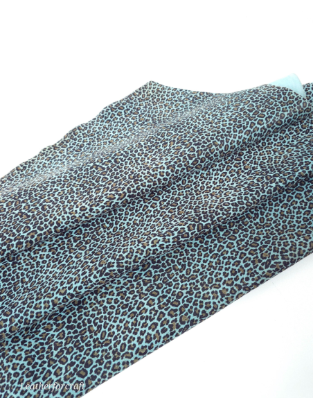 Clearwater Baby Leopard Acid Printed Soft Leather