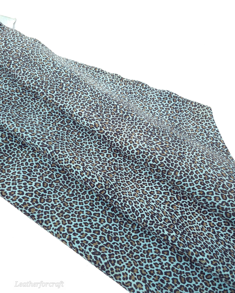 Clearwater Baby Leopard Acid Printed Soft Leather