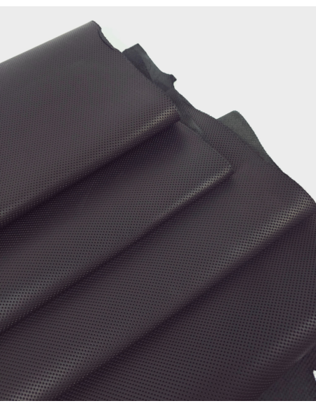 Black Piccoli Semi Perforated Leather (Not Leaked)