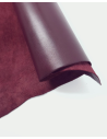 Burgundy Fiumicino Premium Soft Aniline Full Grain Calf Leather