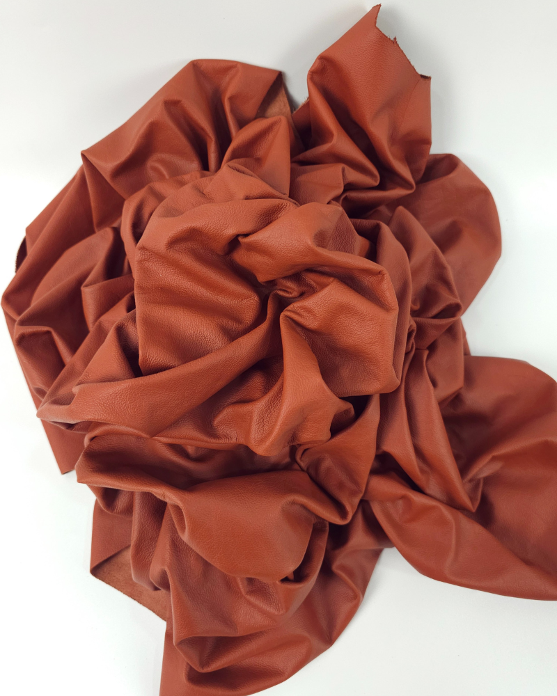 Rust Grosseto Milled Full Grain Premium Soft Nappa