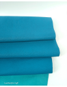 Tahitian Teal Raia Embossed Premium Full Grain Texture Leather
