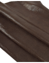 Medium Brown Lizzard Embossed Goat Leather