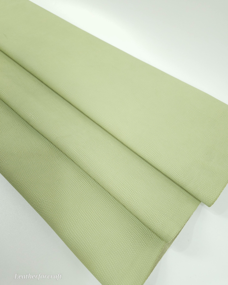 Iguana Embossed Texture Leather