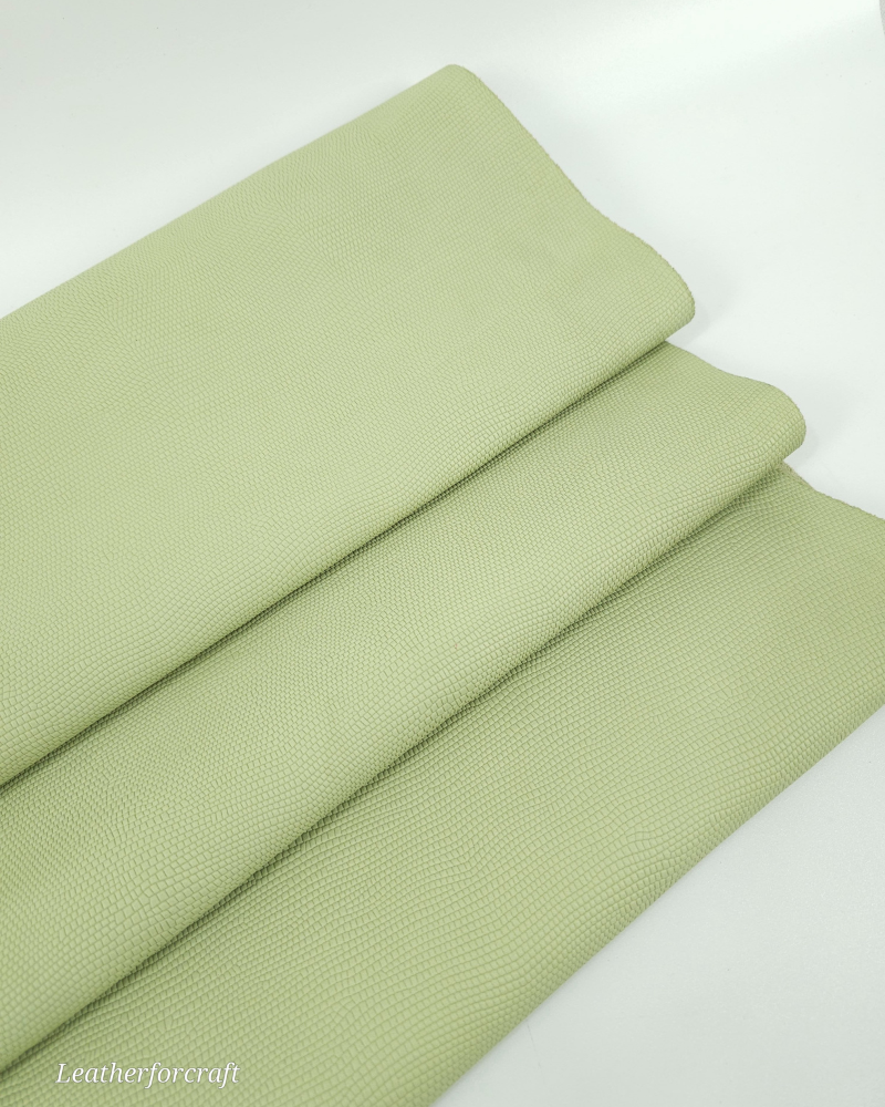 Iguana Embossed Texture Leather