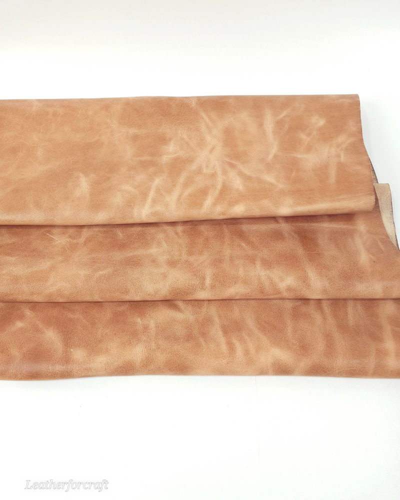 Pastry Shell Urago Rustic Distressed Pull Up Burnish Leather