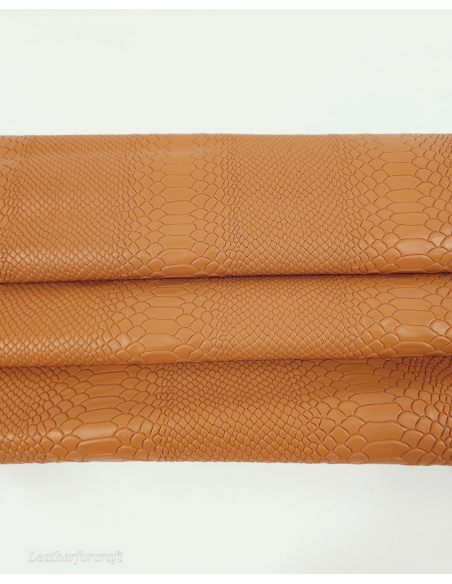 Meerkat Anaconda Embossed Amazing Relief Snake 0Z 1988 Leather