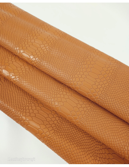 Meerkat Anaconda Embossed Amazing Relief Snake 0Z 1988 Leather