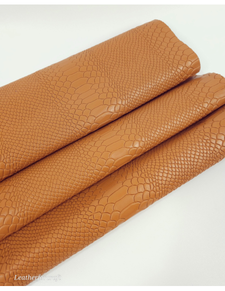 Meerkat Anaconda Embossed Amazing Relief Snake 0Z 1988 Leather