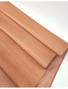 Gold Peach Satin Anaconda Embossed Amazing Relief Snake 0Z 1988 Leather