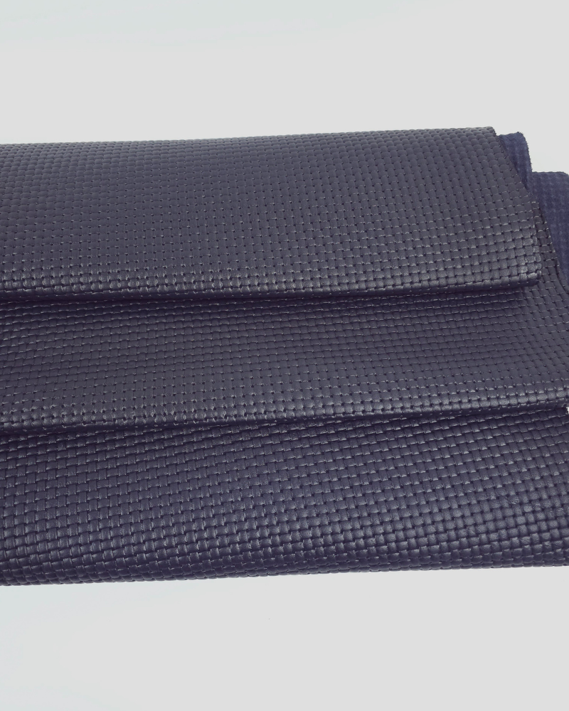 Night Sky Basket Wave Embossed Premium Texture Leather