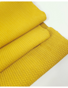 Calendula Braided Tanger Embossed Premium Texture Leather