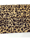 Natural Leopard Cavalino Calfskin Hair on Hide Medium Pattern Leather